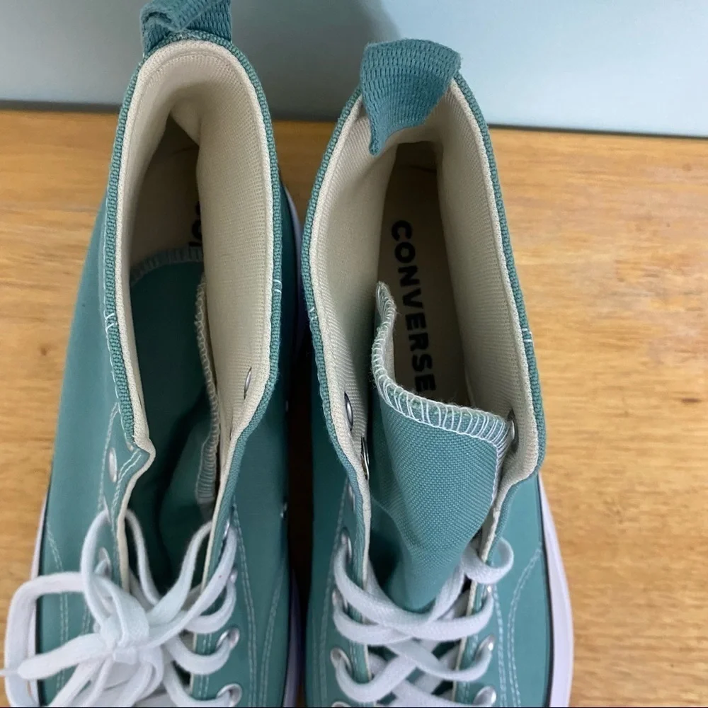 Converse 172726C Green Jade Run Star Hike Platform Unisex Sneakers‎